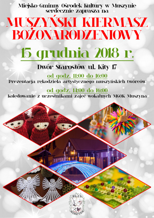 KIERMASZ RĘKODZIEŁA ŚWIĄTECZNEGO