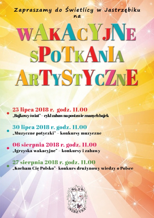 Wakacyjne spotkania artystyczne