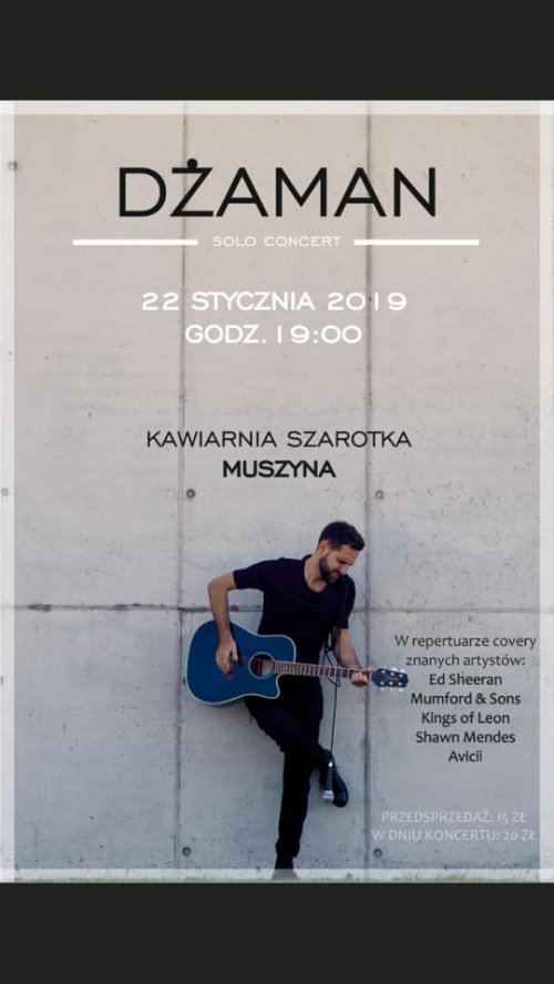 Dżaman - Koncert w Kawiarni Szarotka