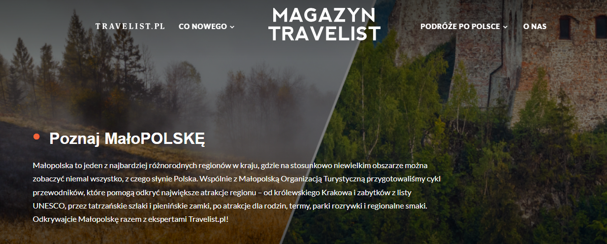 Nowa kampania turystyczna „Poznaj MałoPOLSKĘ”