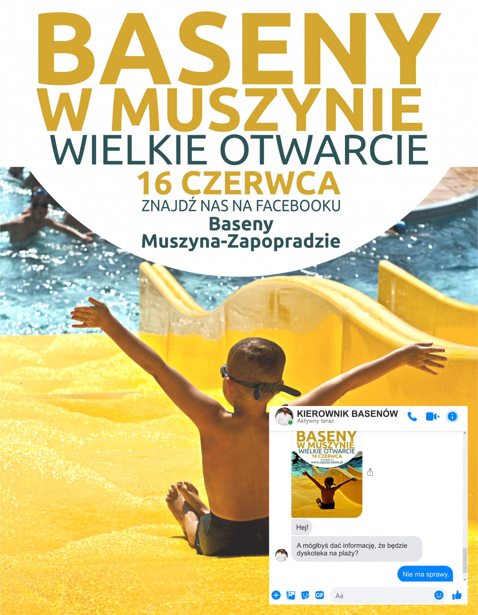 Otwarcie basenów