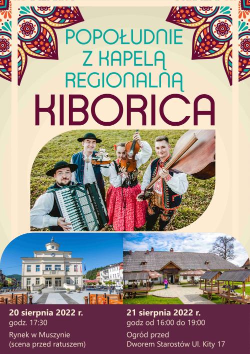 Popołudnie regionalne z kapelą Kiborica