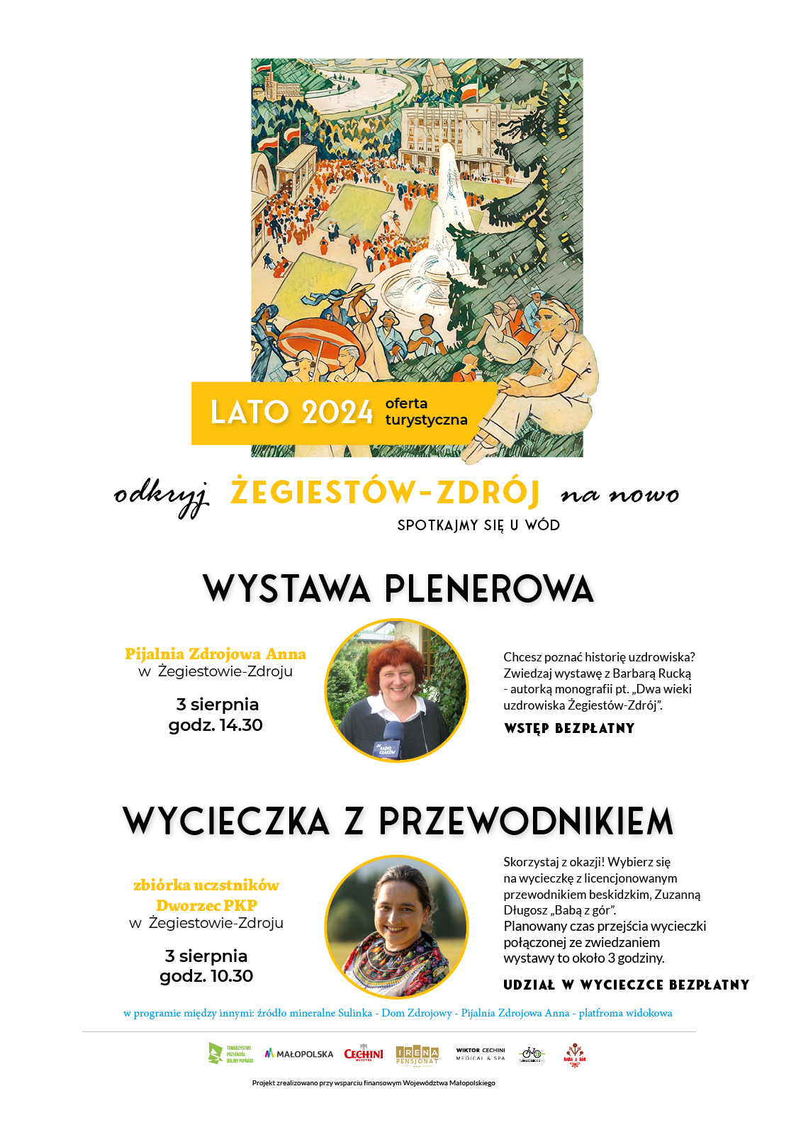 Lato 2024 - odkryj Żegiestów-Zdrój na nowo