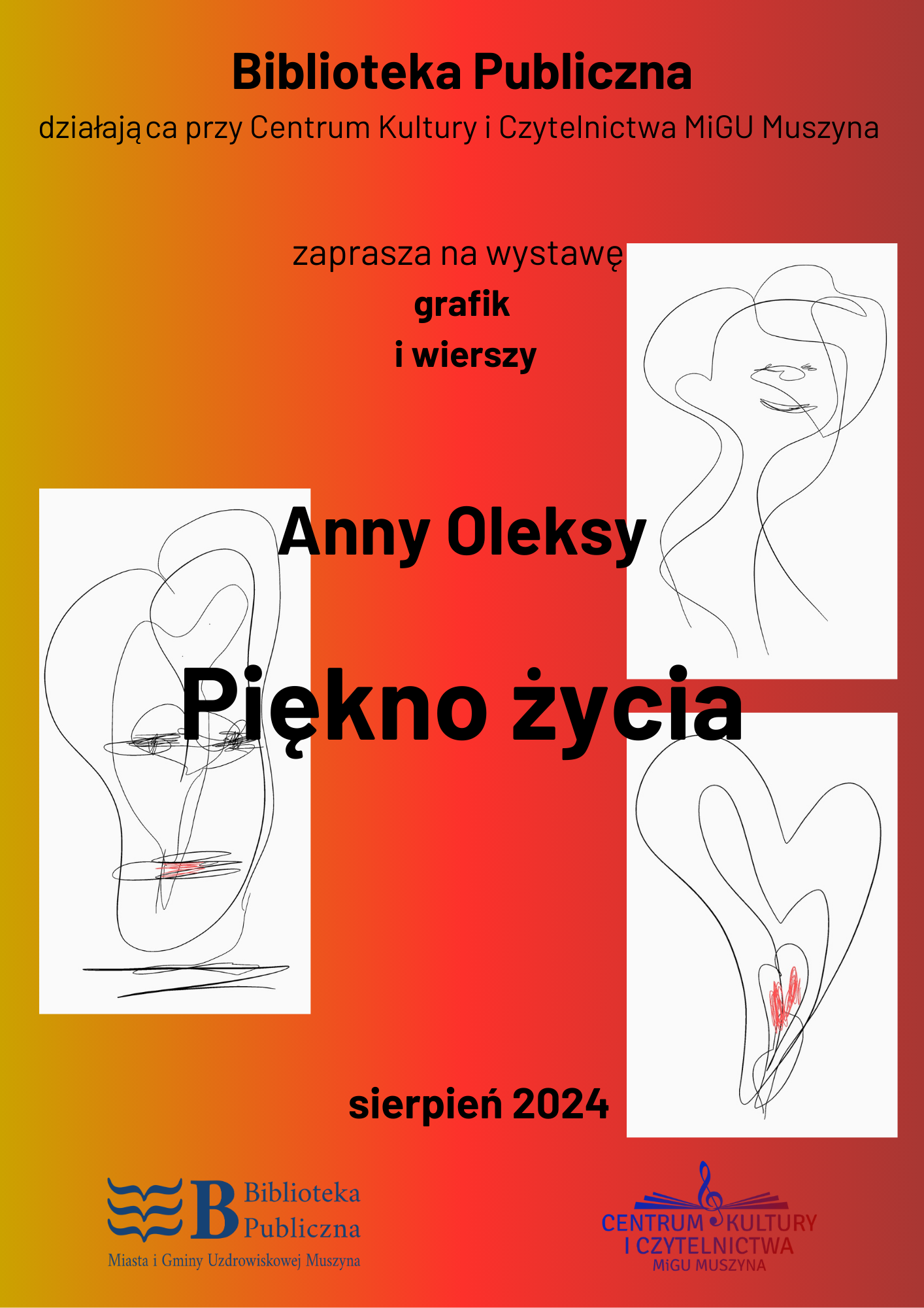 Wystawa grafik i wierszy Anny Oleksy