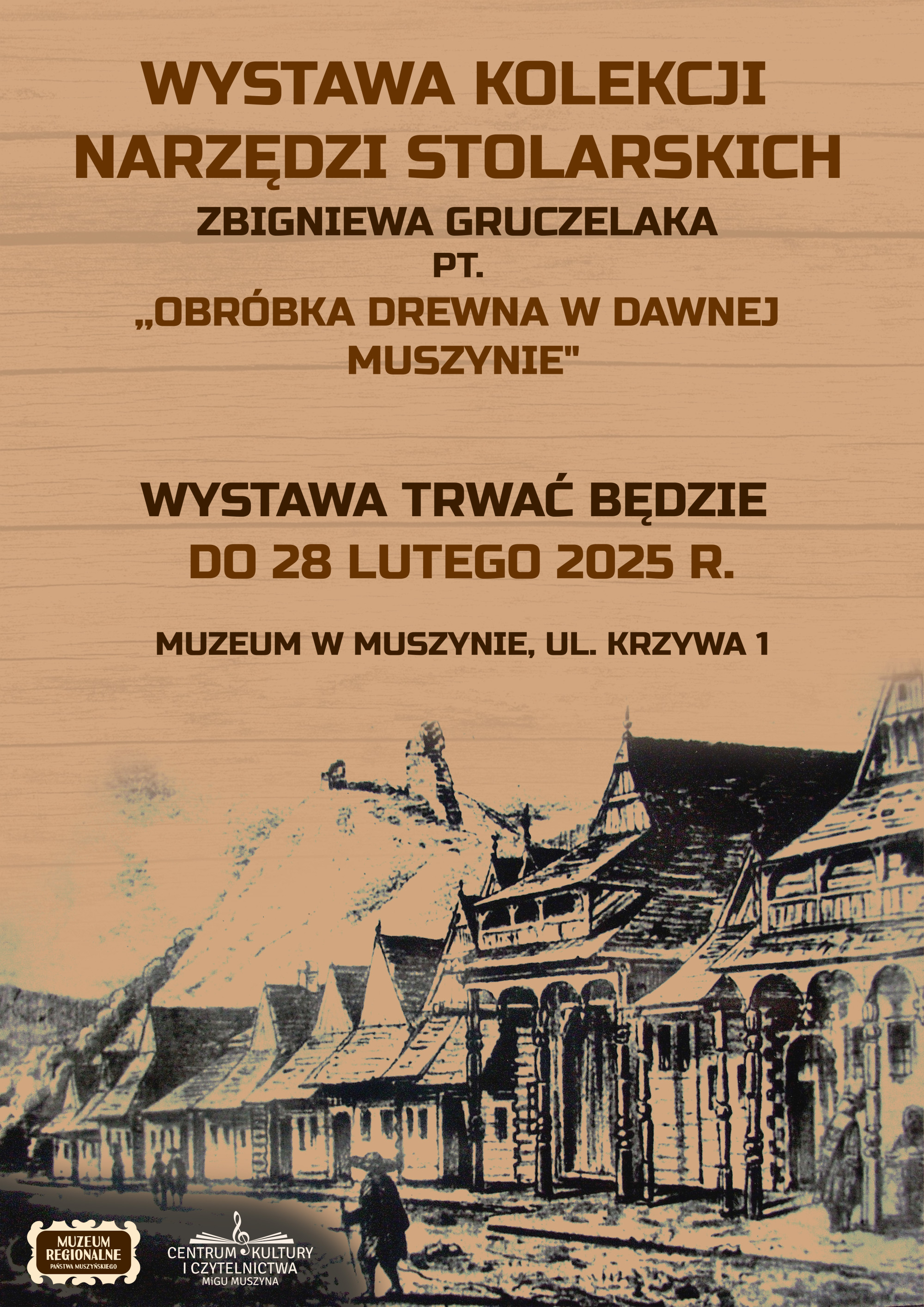 Wystawa kolekcji narzędzi stolarskich