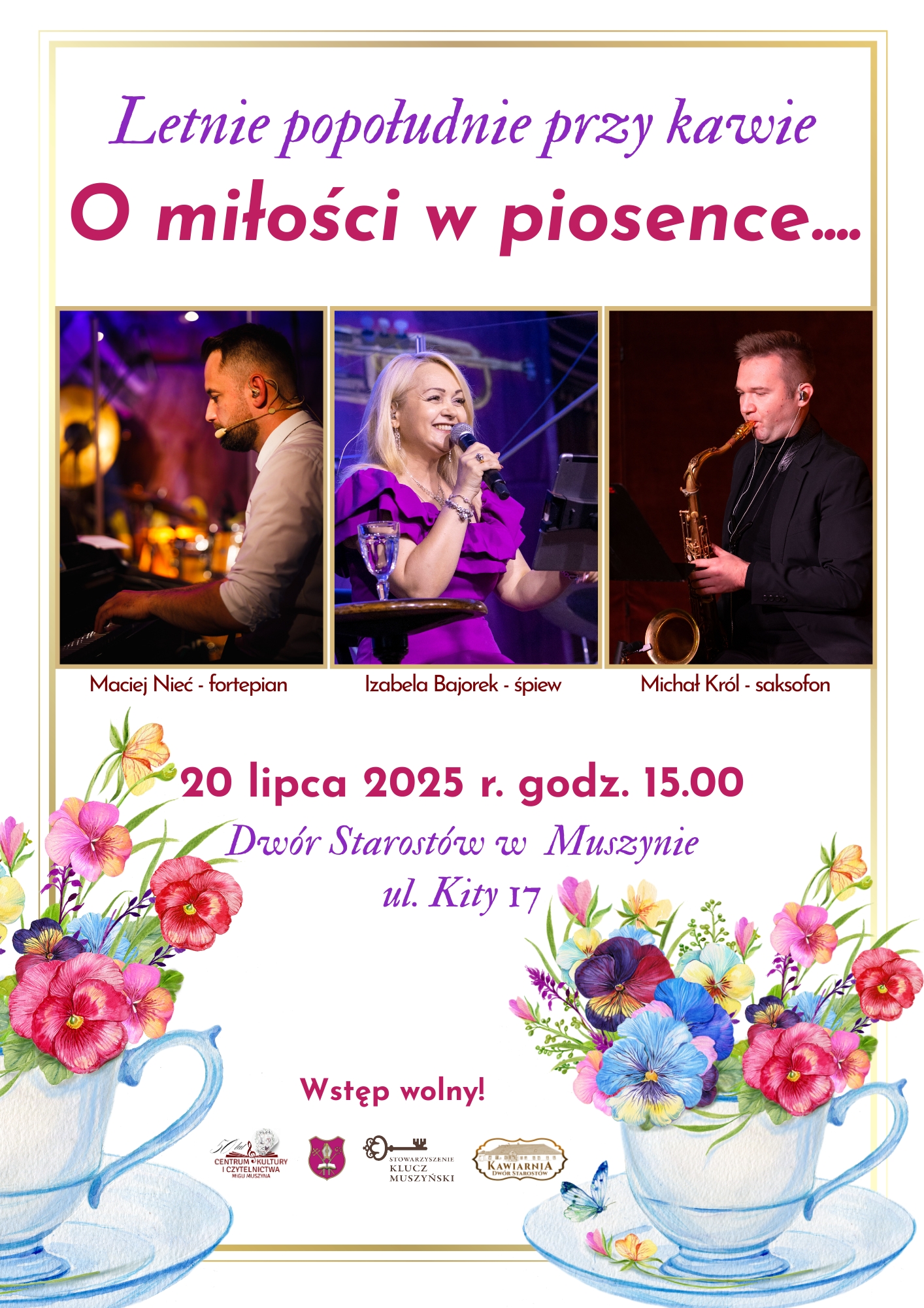 Letnie popołudnie przy kawie - O miłości w piosence