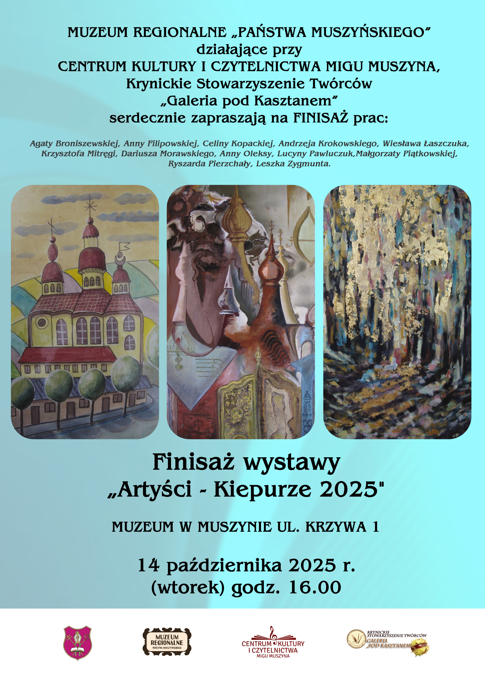 Artyści - Kiepurze 2025 finisaż wystawy