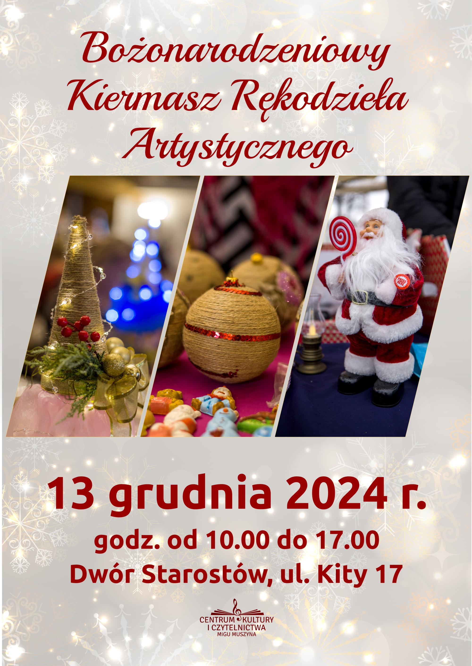 Bożonarodzeniowy Kiermasz Rękodzieła Artystycznego