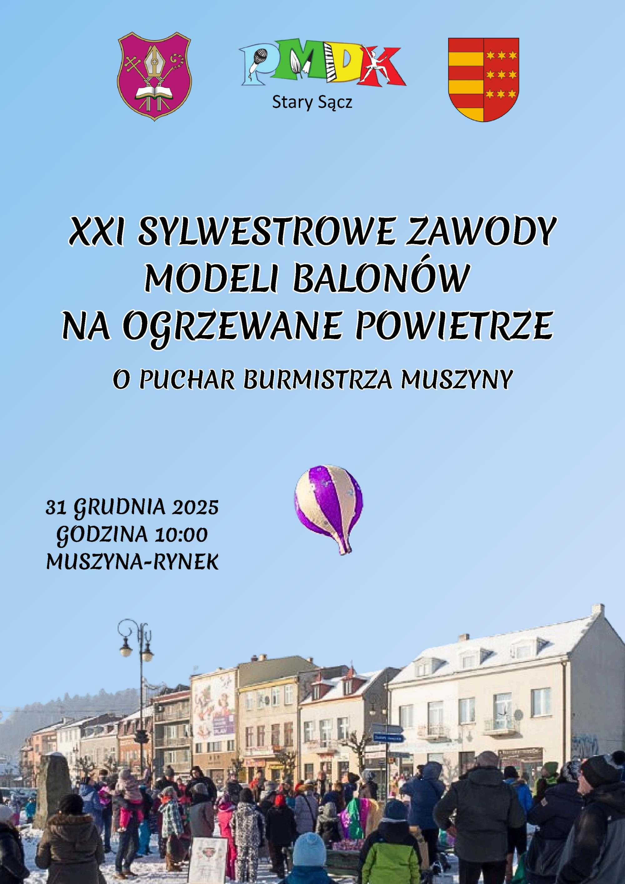 XXI Sylwestrowe Zawody Modeli Balonów na Ogrzane Powietrze