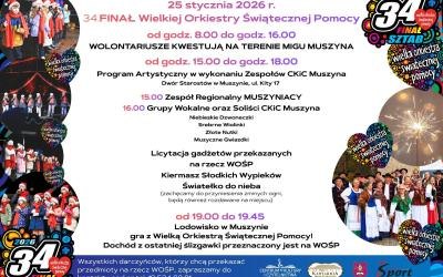 34. Finał Wielkiej Orkiestry Świątecznej Pomocy