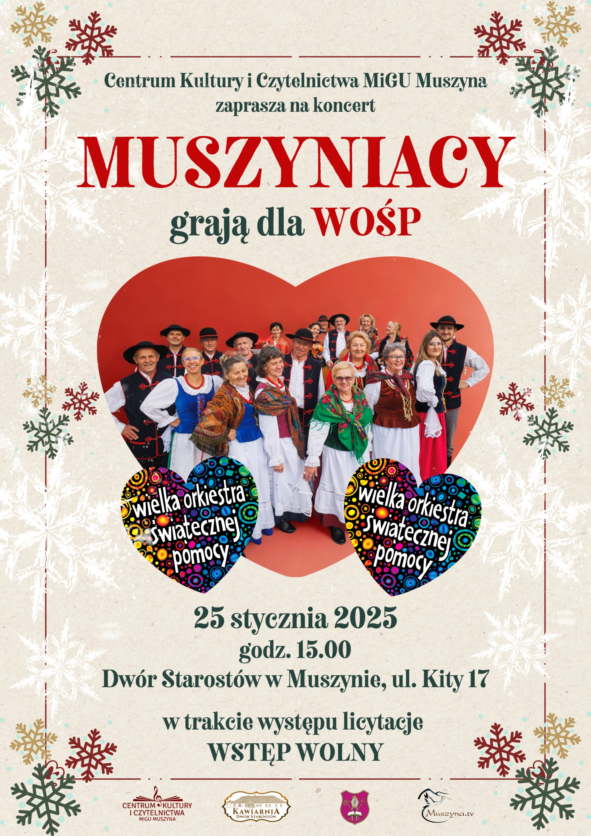 Muszyniacy grają dla WOŚP