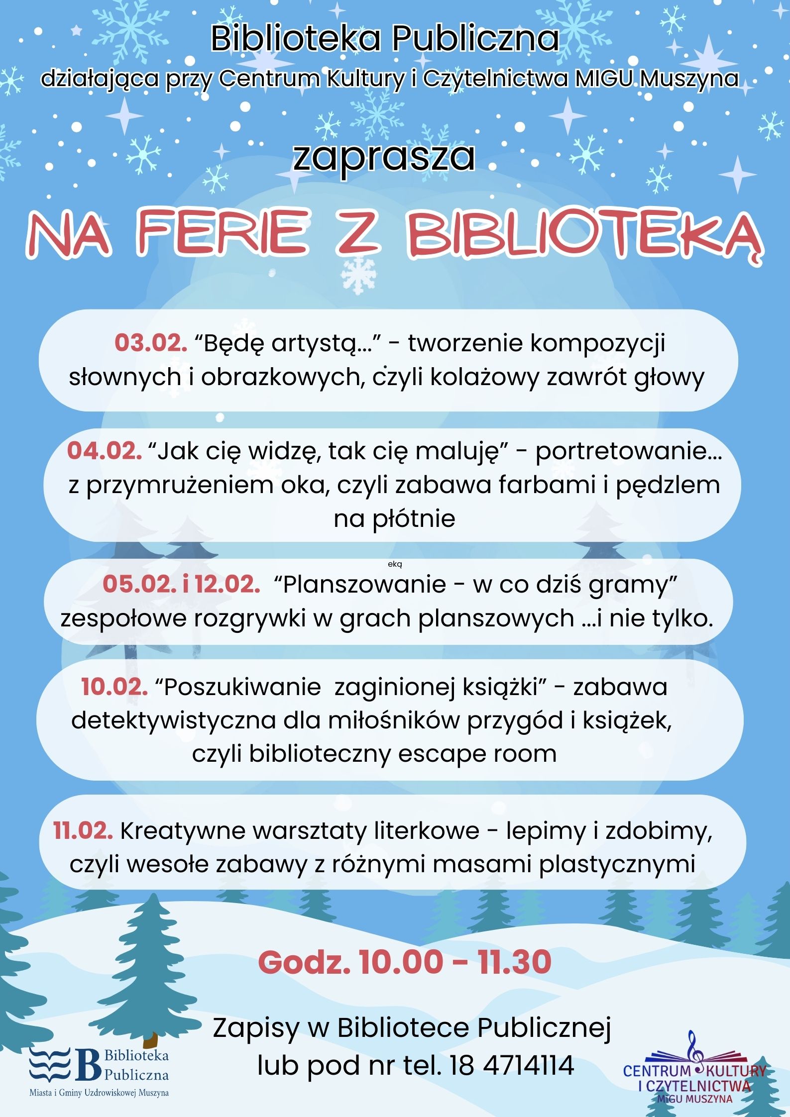 Ferie z biblioteką