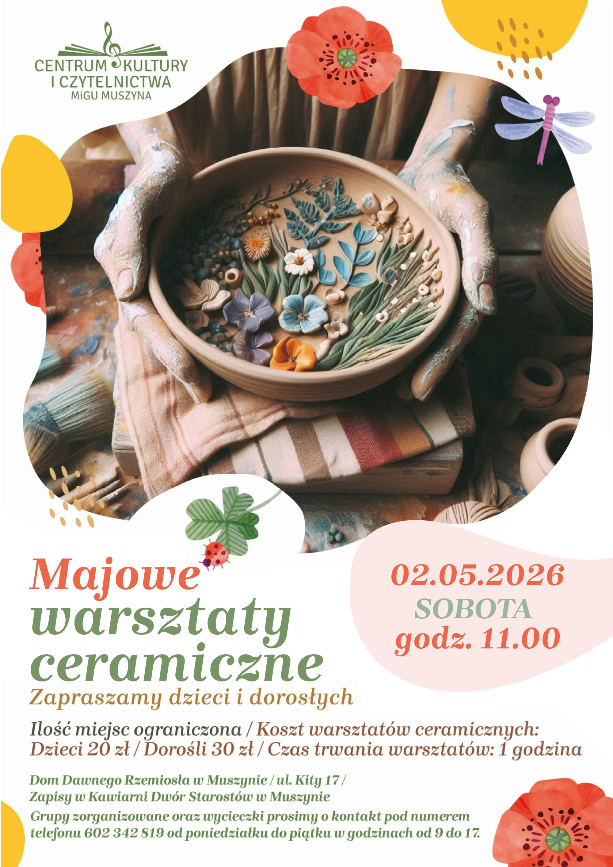 Majowe warsztaty ceramiczne