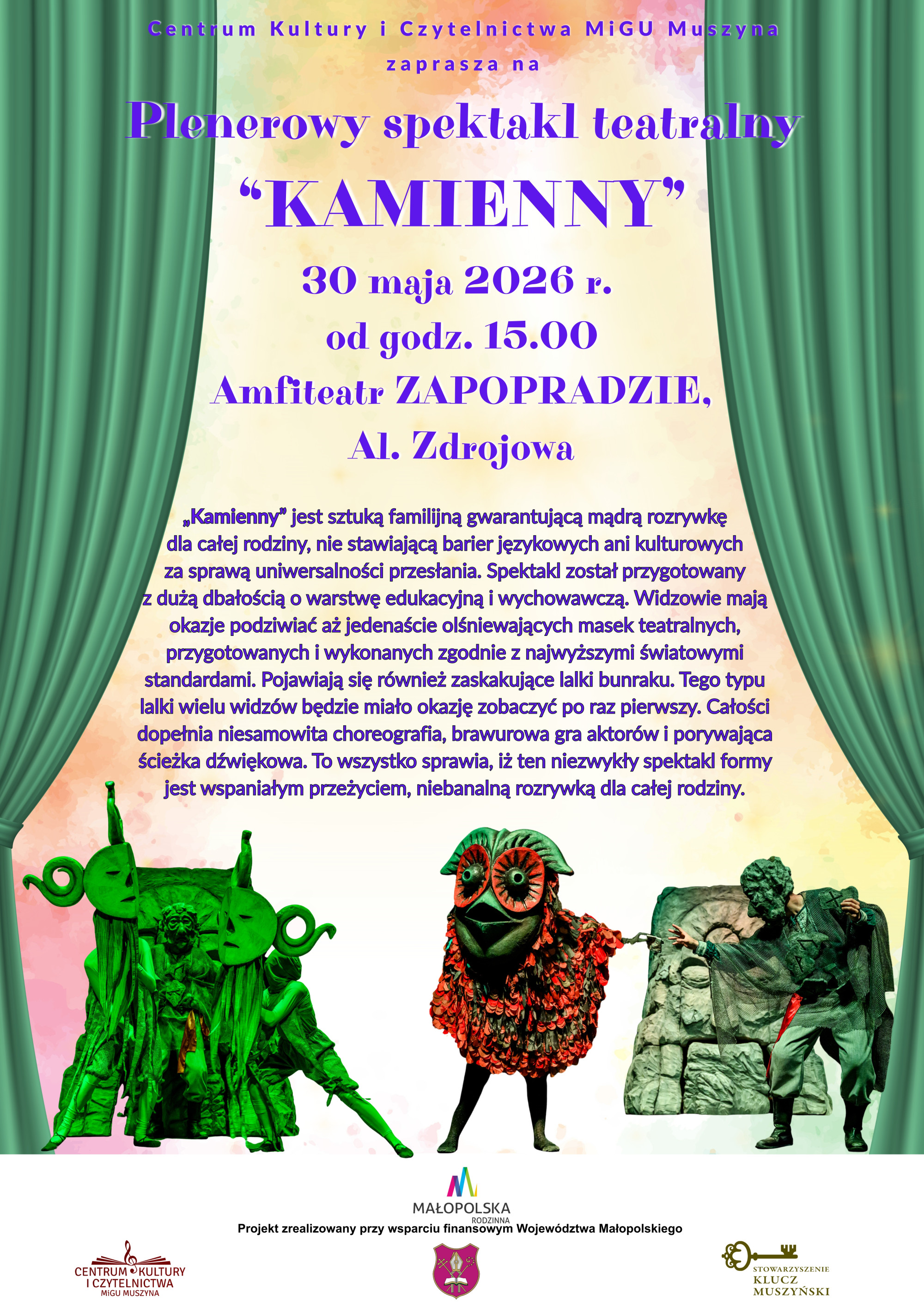 Plenerowy spektakl teatralny 