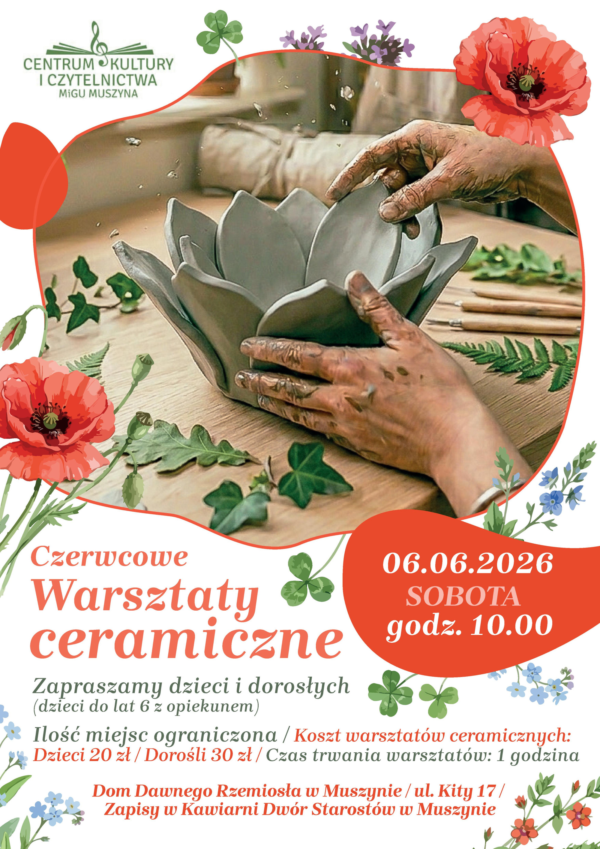 Czerwcowe warsztaty ceramiczne