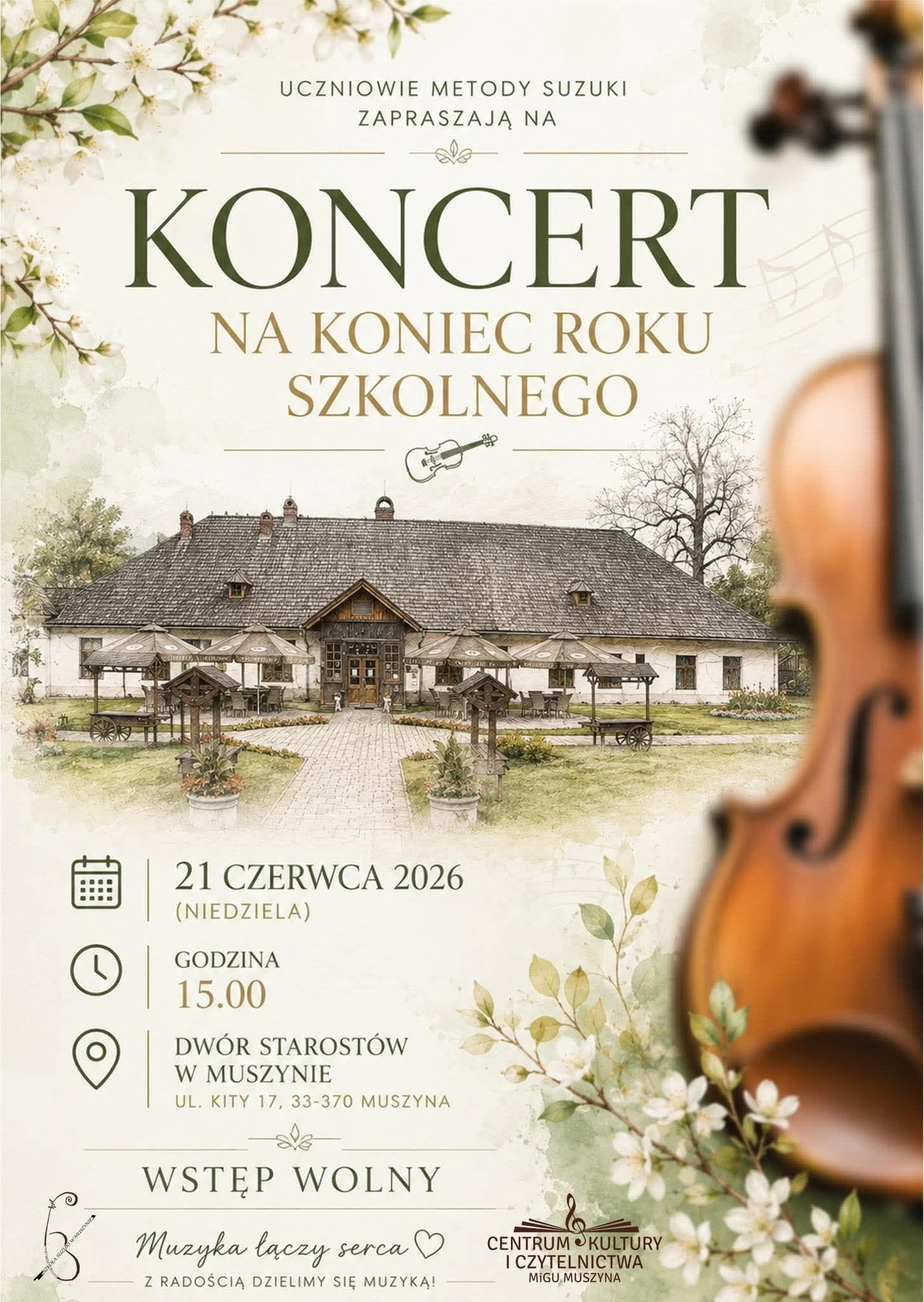Koncert na koniec roku szkolnego