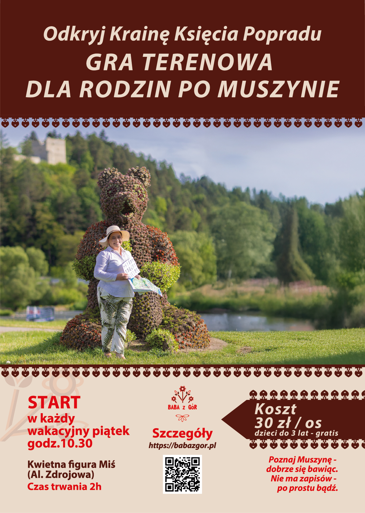Gra terenowa dla rodzin po Muszynie