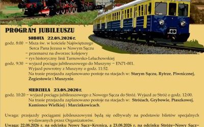 Jubilelusz 150-lecia linii kolejowej Tarnów - Leluchów