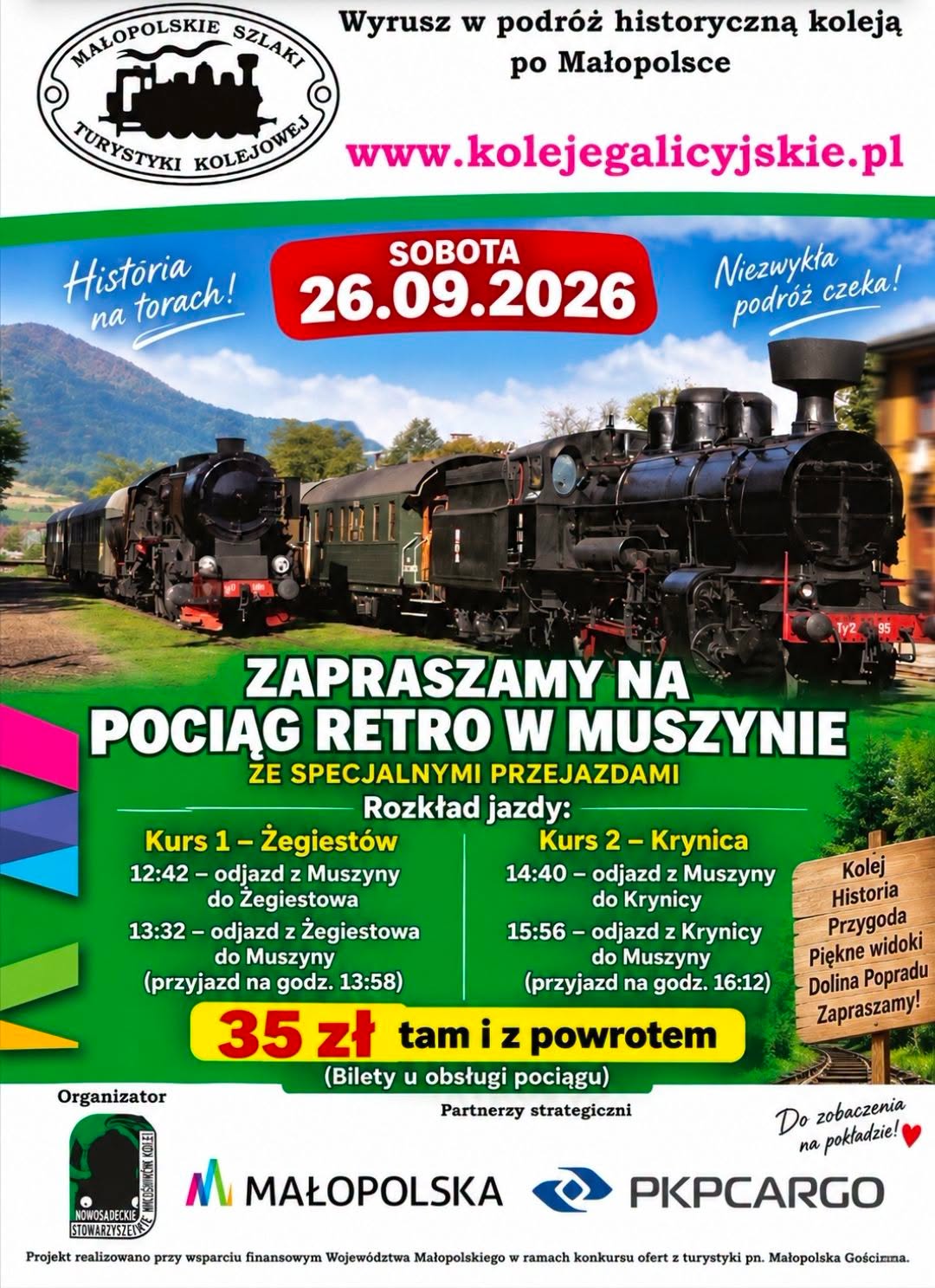 Pociąg Retro