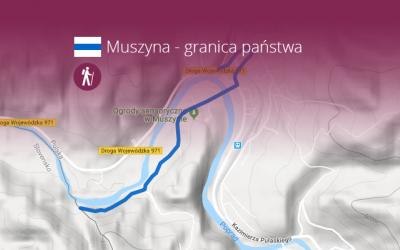 Muszyna - granica państwa