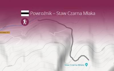 Powroźnik – Staw Czarna Młaka