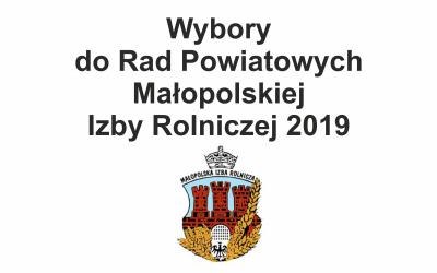 Wybory do Rad Powiatowych Małopolskiej Izby Rolniczej 2019
