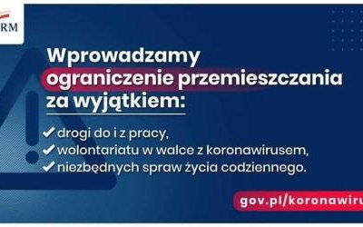 Rząd wprowadza nowe zasady walce z koronawirusem. Zaczną obowiązywać od jutra, 25 marca br.