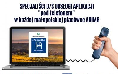 Infolinia eWniosekPlus POMOC dla małopolskich rolników