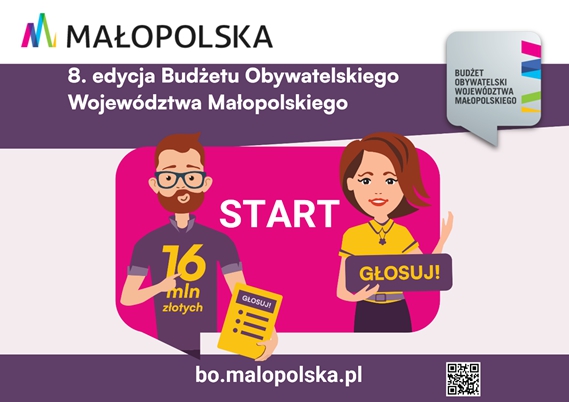 8. edycja Budżetu Obywatelskiego Województwa Małopolskiego