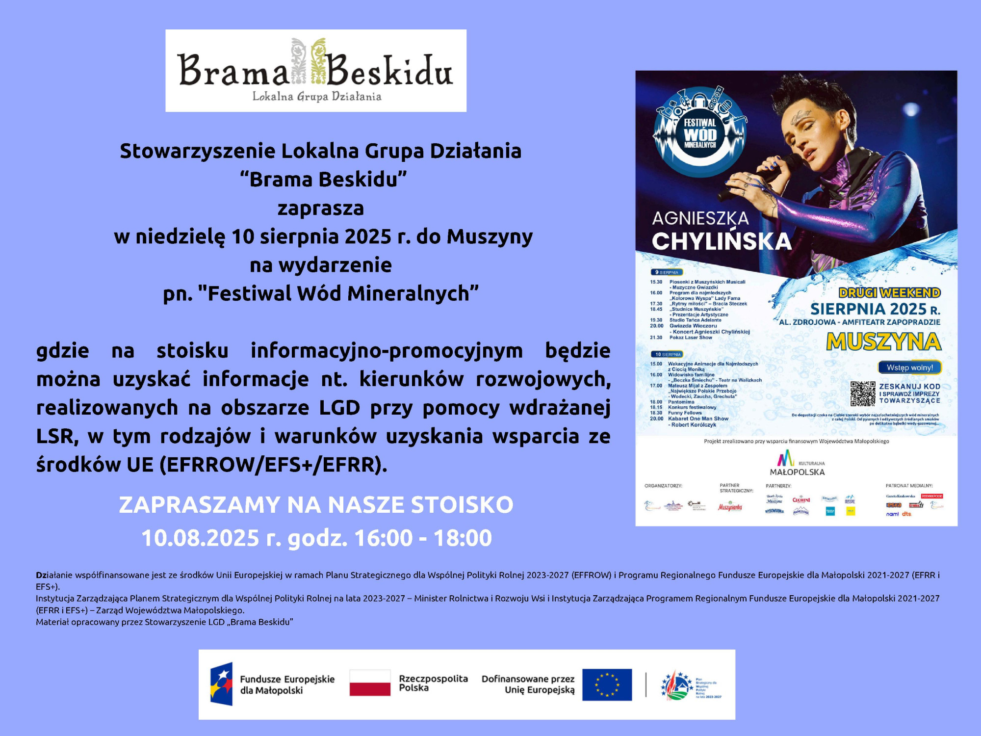 Brama Beskidu - stoisko promocyjno-informacyjne