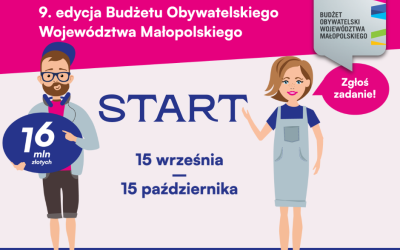16 mln złotych czeka na Wasze pomysły!