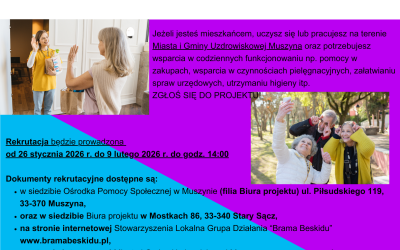 Kompleksowe wsparcie usług społecznych na terenie Gminy Muszyna