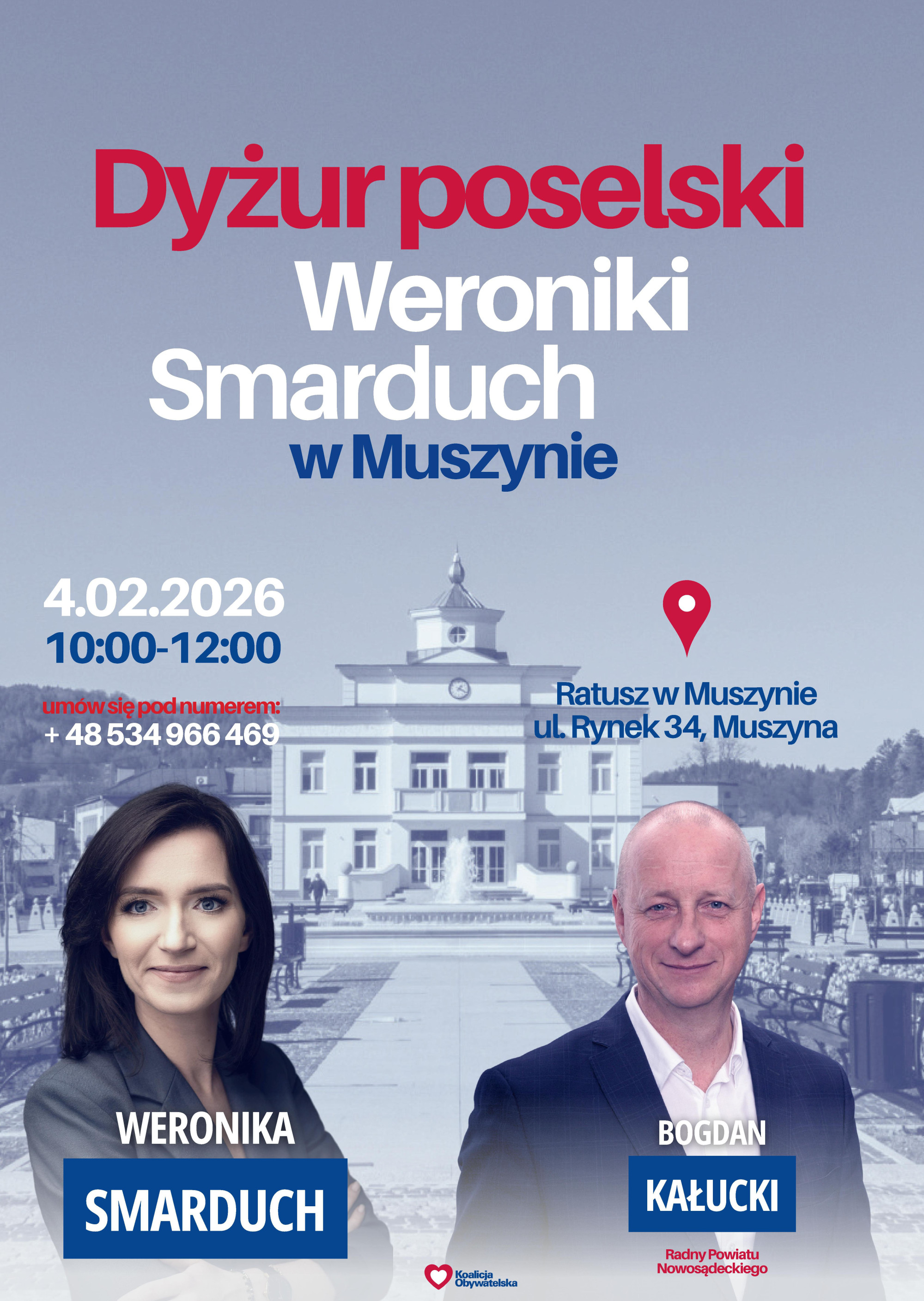 Dyżur poselski w Muszynie