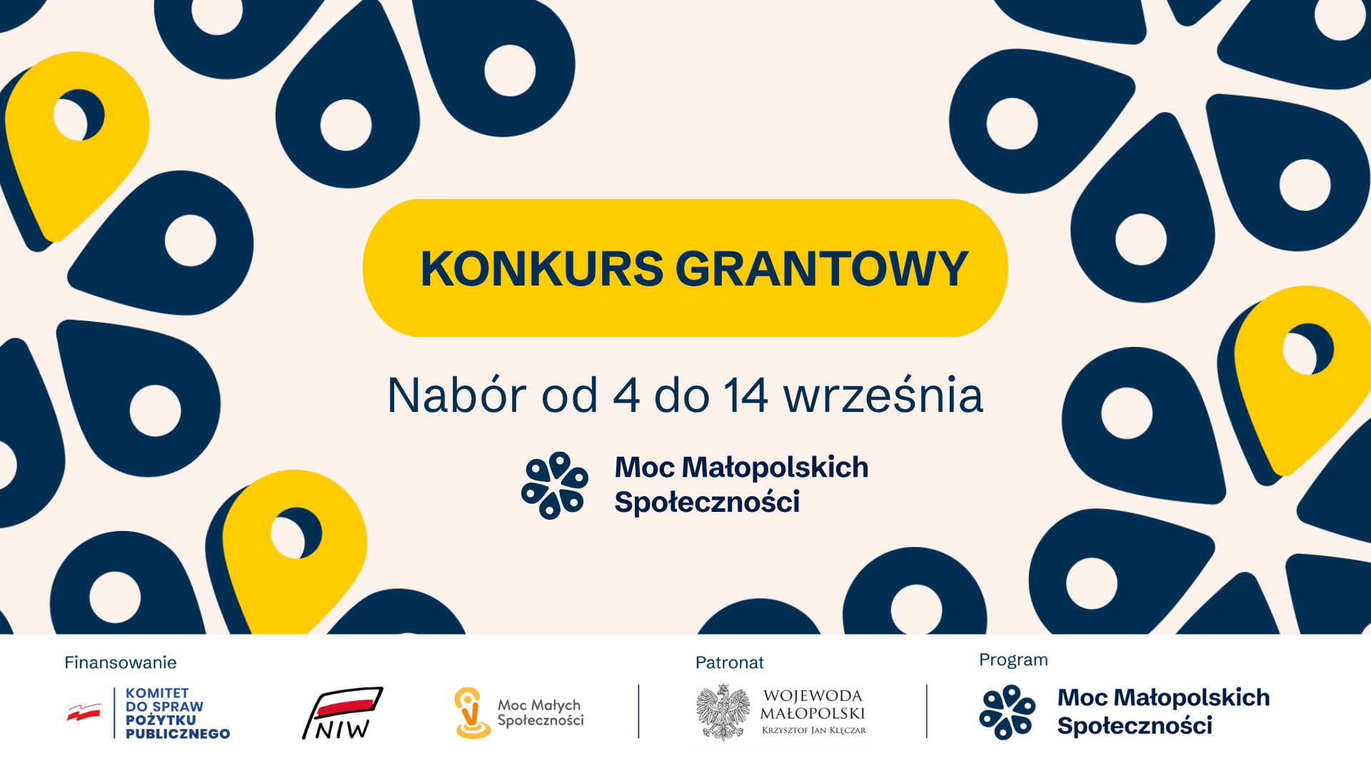 4 września rusza konkurs grantowy „Moc Małopolskich Społeczności”